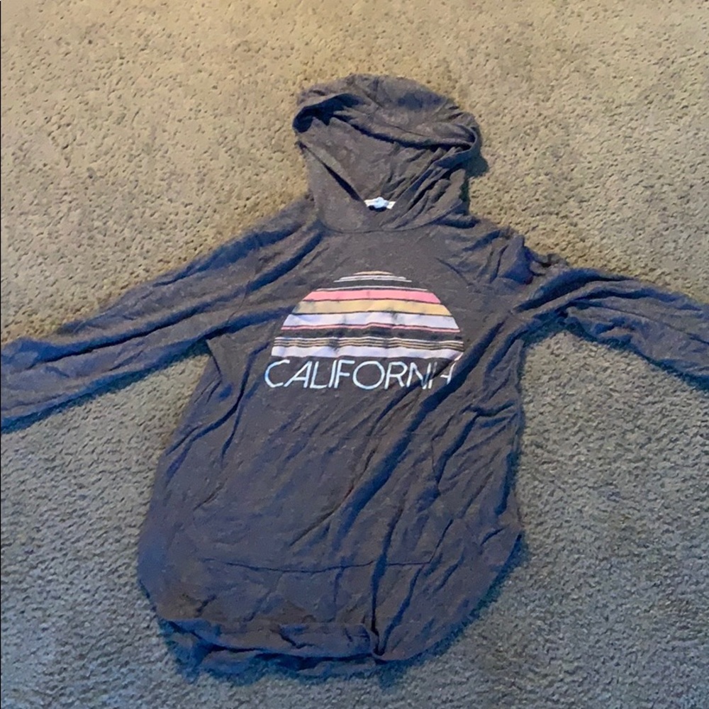 California Grey Hoodie